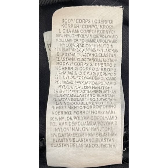 La Blanca Womens Black Adjustable Straps One-Piece Swimsuit Sz 6 Beach Sleek - Picture 6 of 6